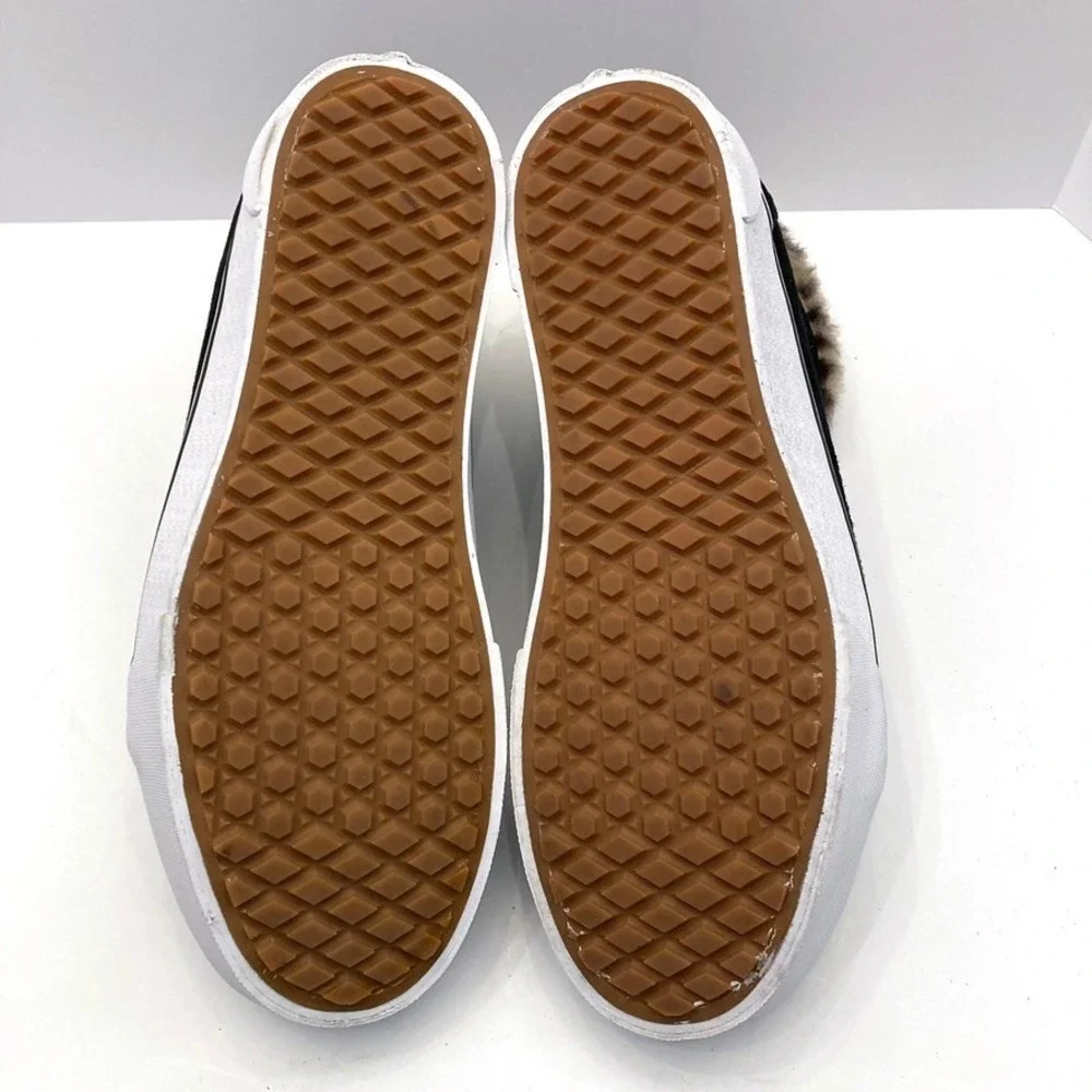 VANS Sk8 Hi Platform MTE Black Leopard Fur Mens 10 Womens 11.5 0A3TKOUQG NEW